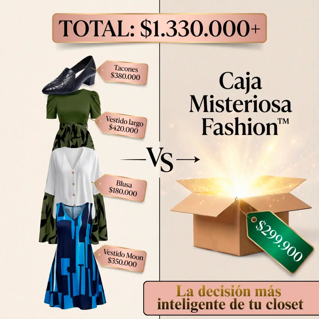 Caja Misteriosa Fashion™ – Estilo premium sin pagar precios de boutique