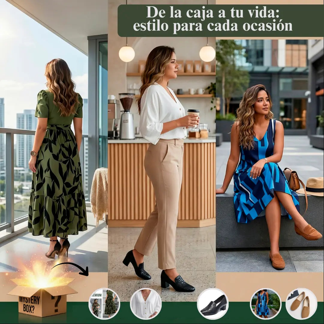 Caja Misteriosa Fashion™ – Estilo premium sin pagar precios de boutique
