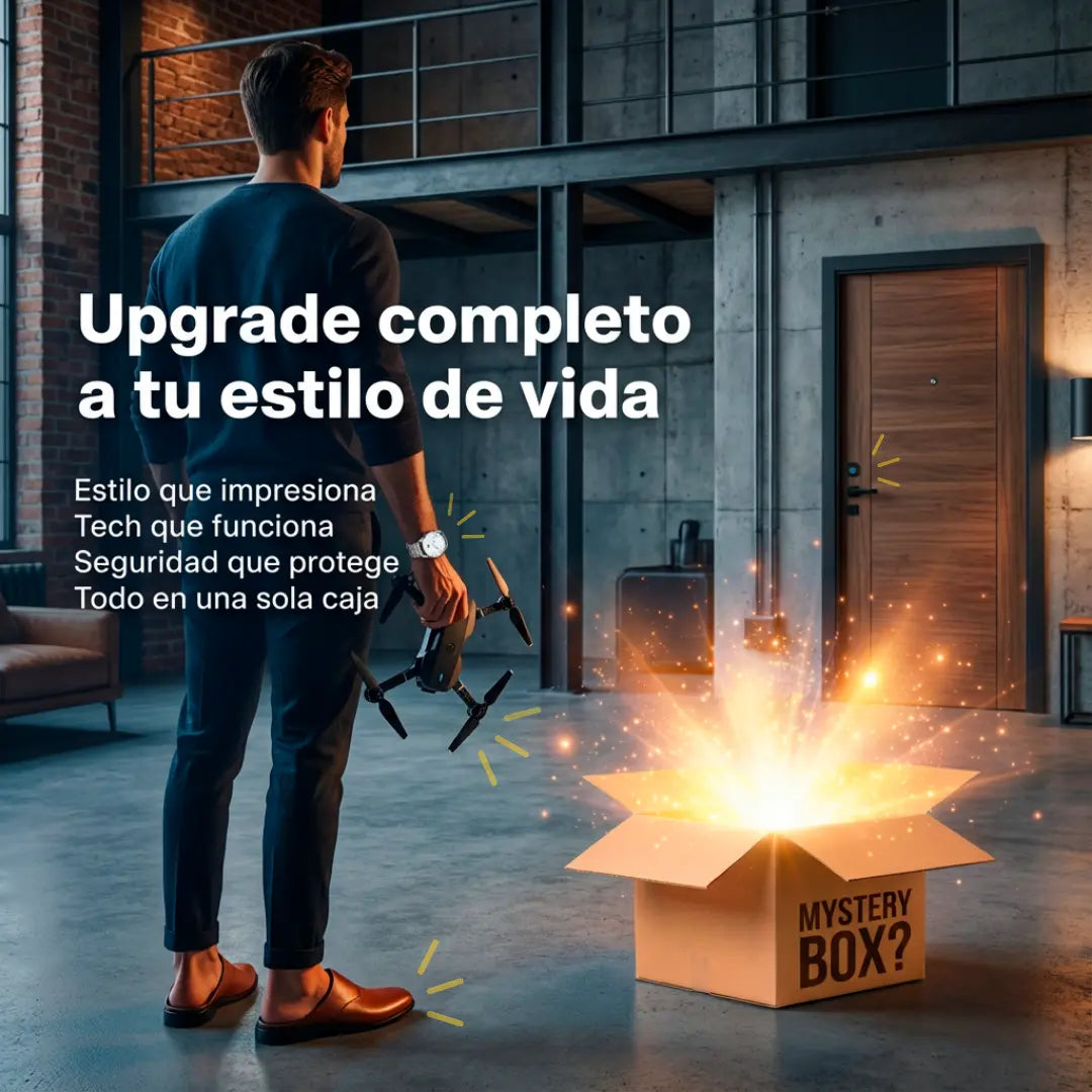 Caja Misteriosa™ – Productos premium que todo hombre necesita sin pagar precios inflados
