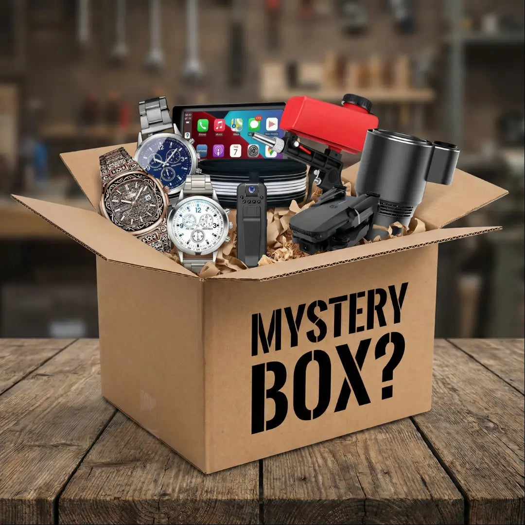 Caja Misteriosa™ – Productos premium que todo hombre necesita sin pagar precios inflados